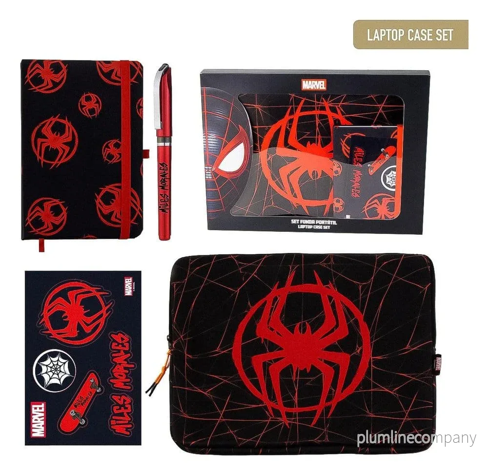 Marvel-presentset med fodral och Spider-Man-motiv Marvel-presentset med fodral och Spider-Man-motiv