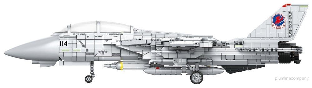Top Gun Byggsystem Set Mavericks F-14A Tomcat - Bild 3