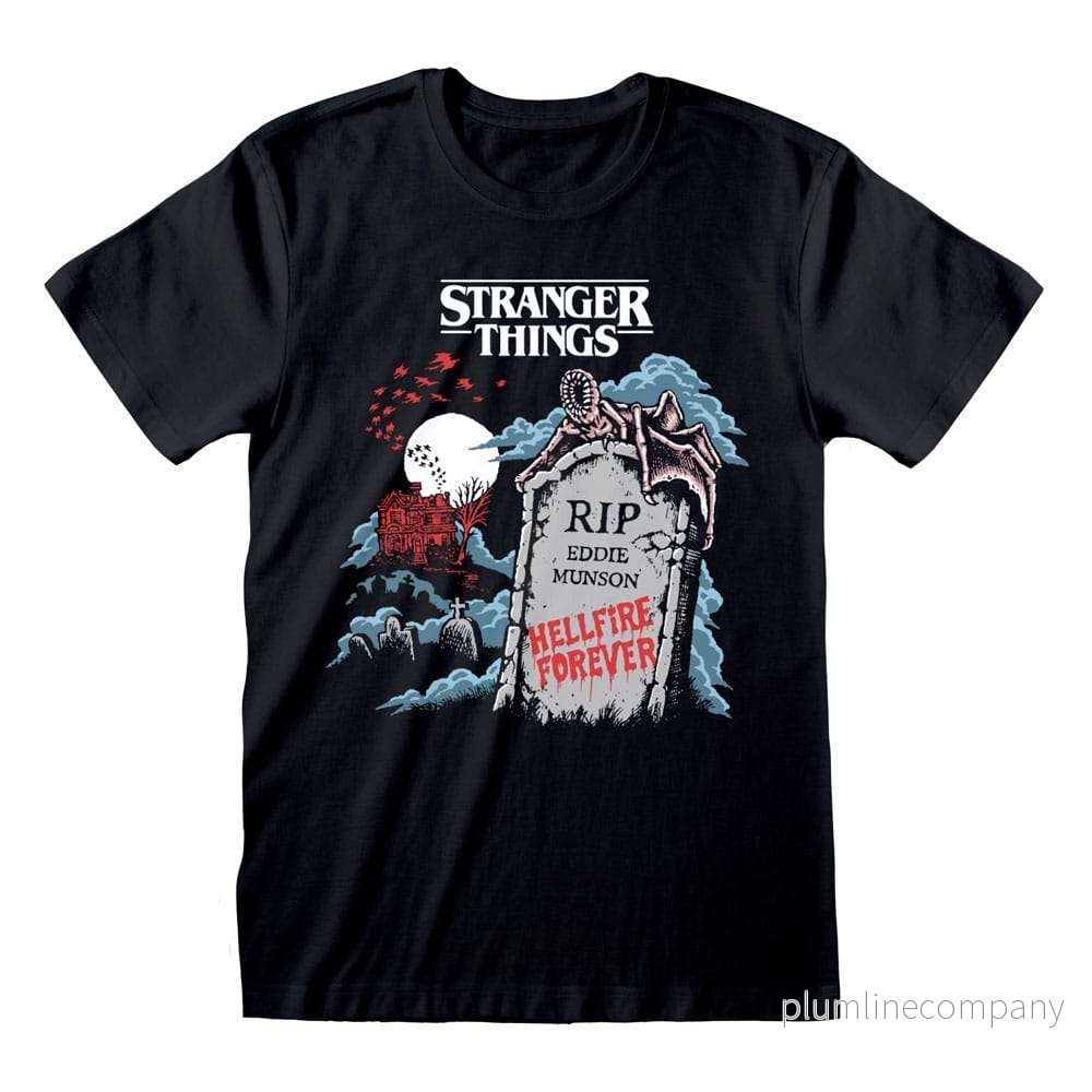 Stranger Things T-shirt RIP Eddie Stranger Things T-shirt RIP Eddie