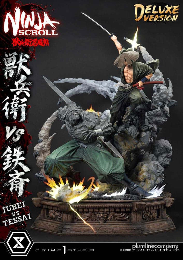 Ninja Scroll Ultimate Premium Masterline Series staty 1/4 Jubei Versus Tessai Deluxe Bonus Version 101 cm Ninja Scroll Ultimate Premium Masterline Series staty 1/4 Jubei Versus Tessai Deluxe Bonus Version 101 cm