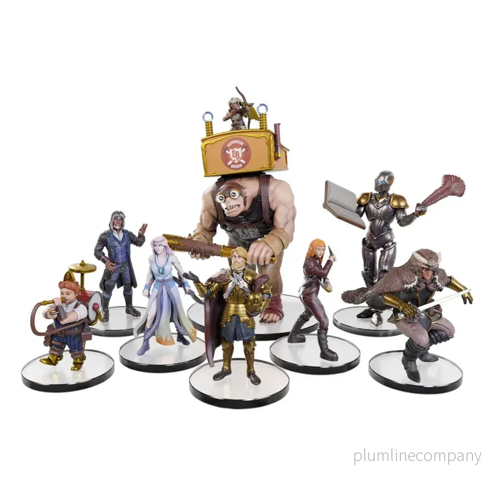 Critical Role Förmålade Miniatyrer: Darrington Brigade Boxat Set Critical Role Förmålade Miniatyrer: Darrington Brigade Boxat Set