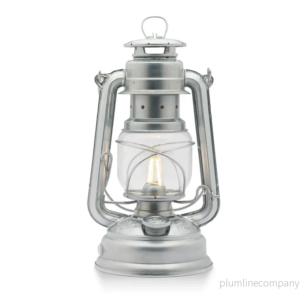 Feuerhand LED-Stormlykta 276 Zink