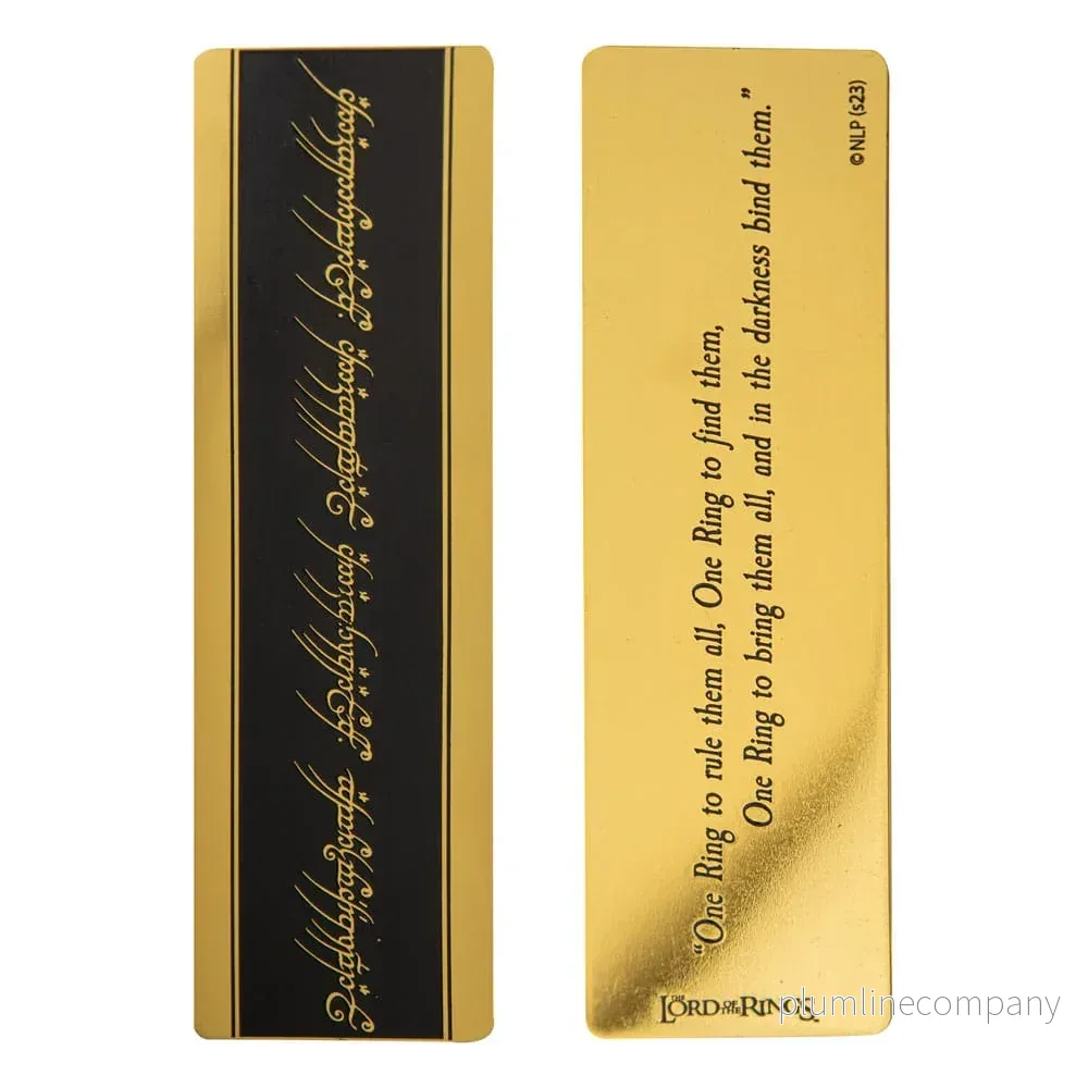 Lord of the Rings Bokmärke – One Ring 14 x 4 cm Lord of the Rings Bokmärke – One Ring 14 x 4 cm
