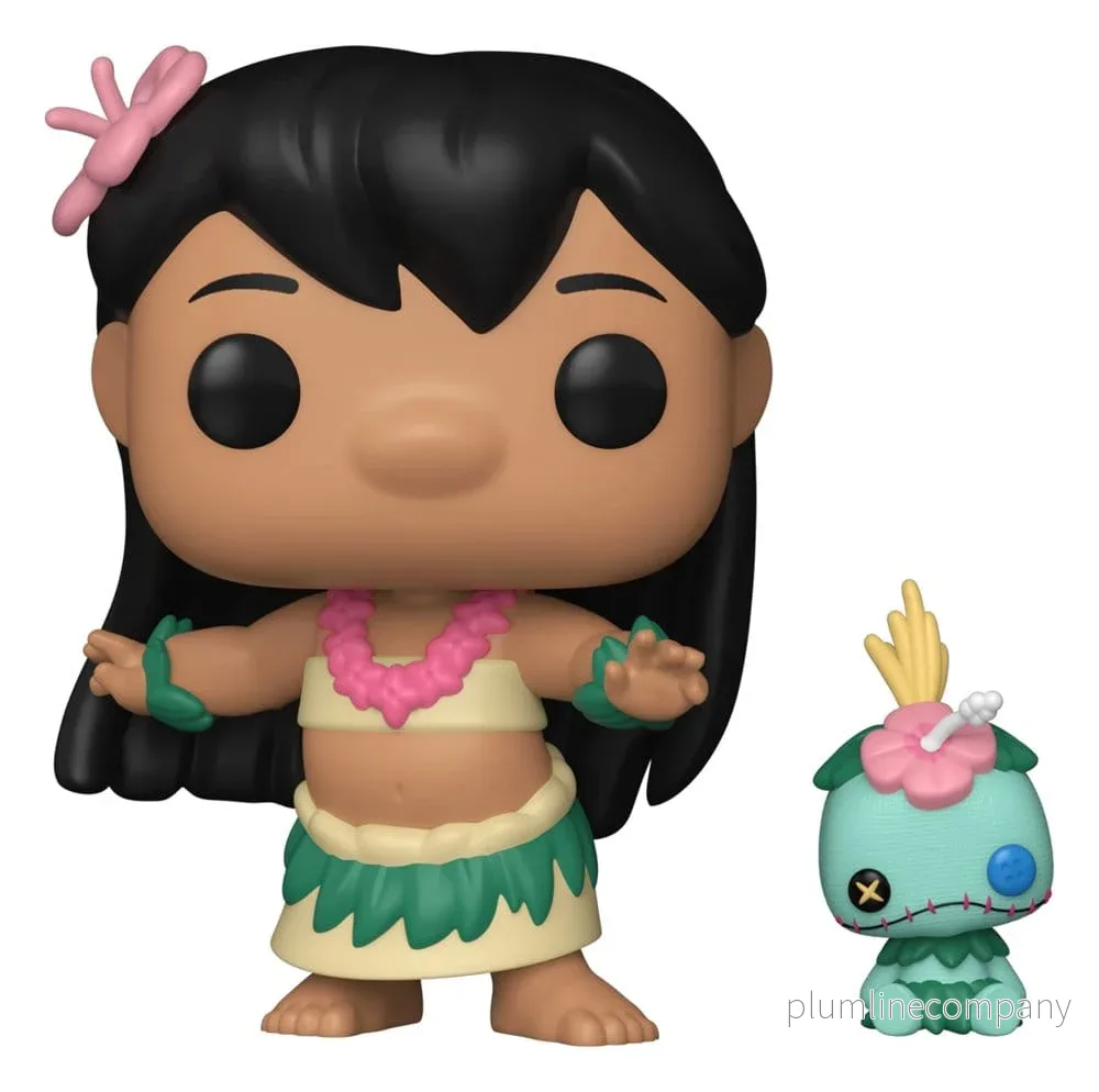 Lilo & Stitch POP! Figur Hula Lilo med Scrump 9 cm Lilo & Stitch POP! Figur Hula Lilo med Scrump 9 cm