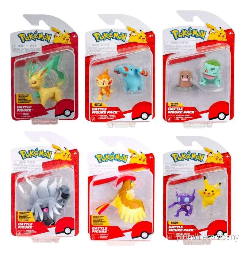 Pokémon Battle Figure Action Figures ver. 22 Assortment (6)