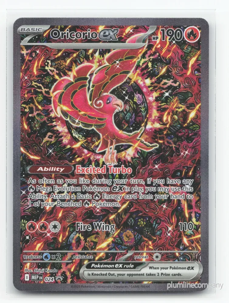 Oricorio ex 024 – Mega Evolution Black Star Promos Oricorio ex 024 – Mega Evolution Black Star Promos