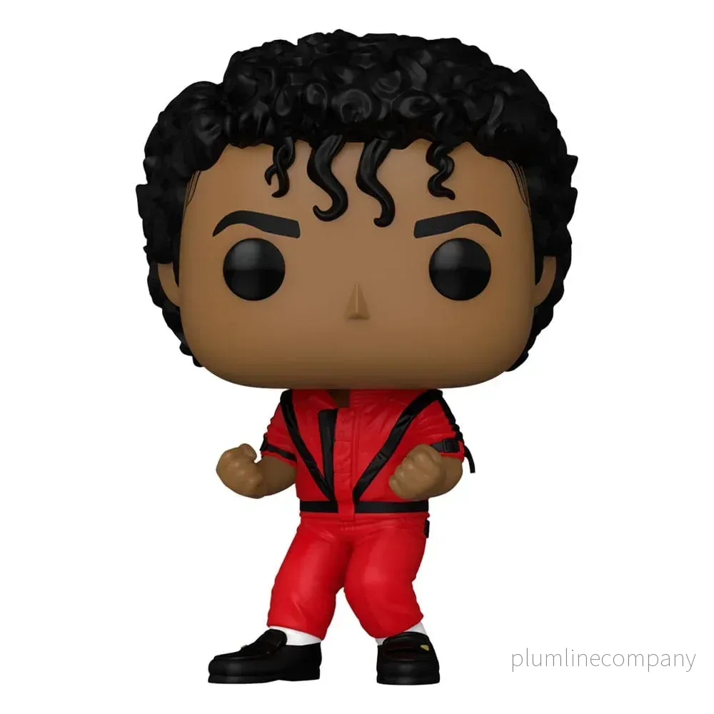 Michael Jackson POP! Rocks Vinyl Figur – Thriller 9 cm