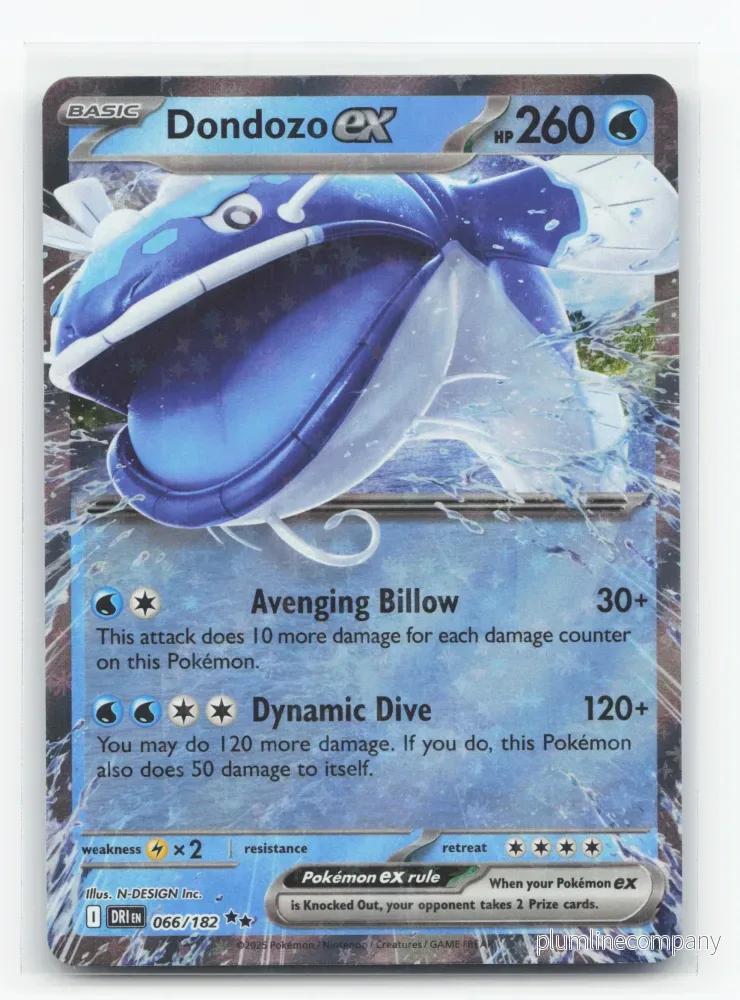 Dondozo ex 066/182 – Destined Rivals