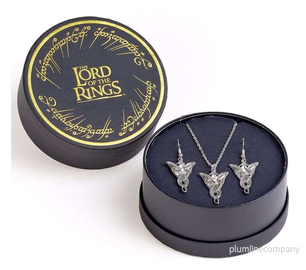 Sagan om ringen Halsband och Örhängen Presentset Evenstar Sagan om ringen Halsband och Örhängen Presentset Evenstar
