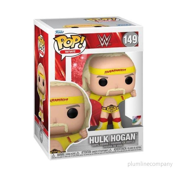 WWE POP! Vinyl Figur Hulkamania med bälte - 9 cm - Bild 3