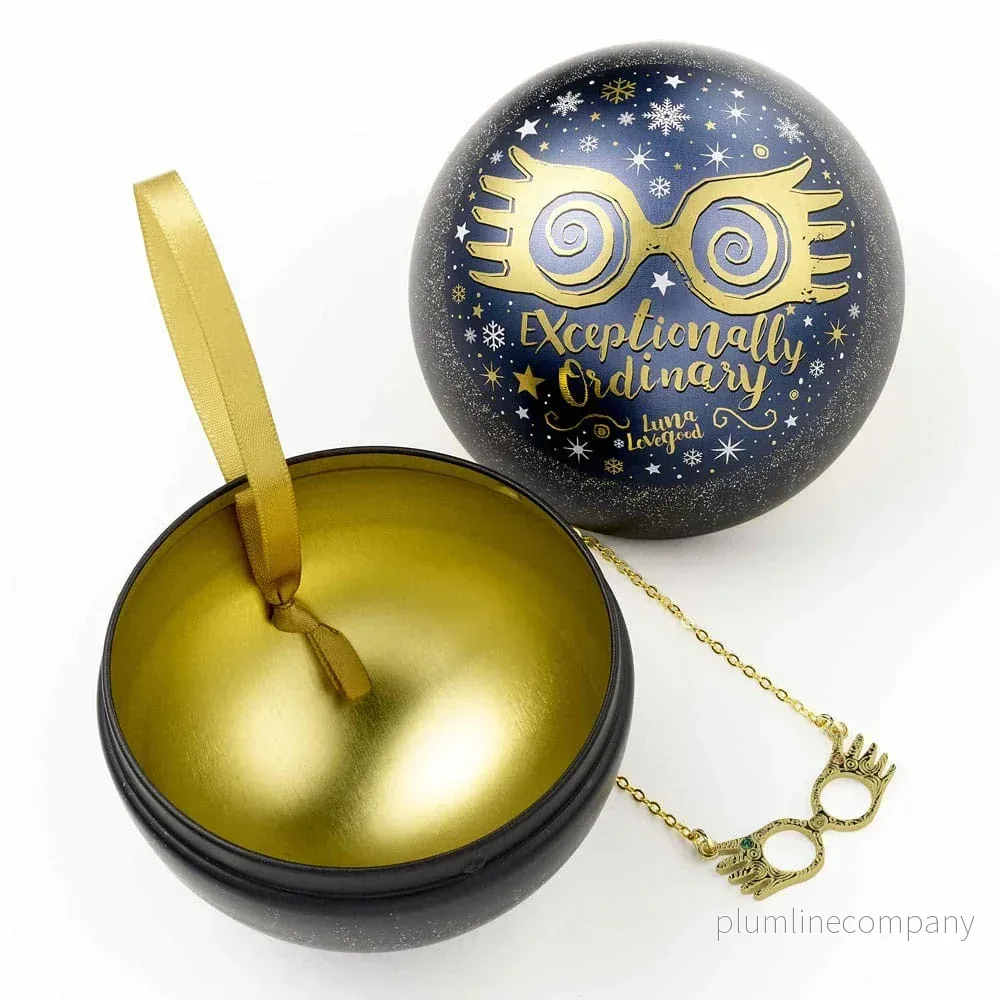 Harry Potter Hänge med Halsband och Luna Lovegood Glasögon Harry Potter Hänge med Halsband och Luna Lovegood Glasögon