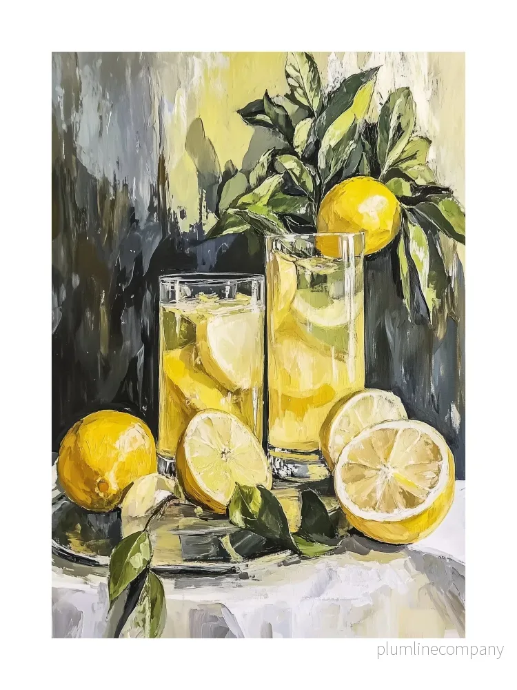 Limoncello Still Life Poster Limoncello Still Life Poster