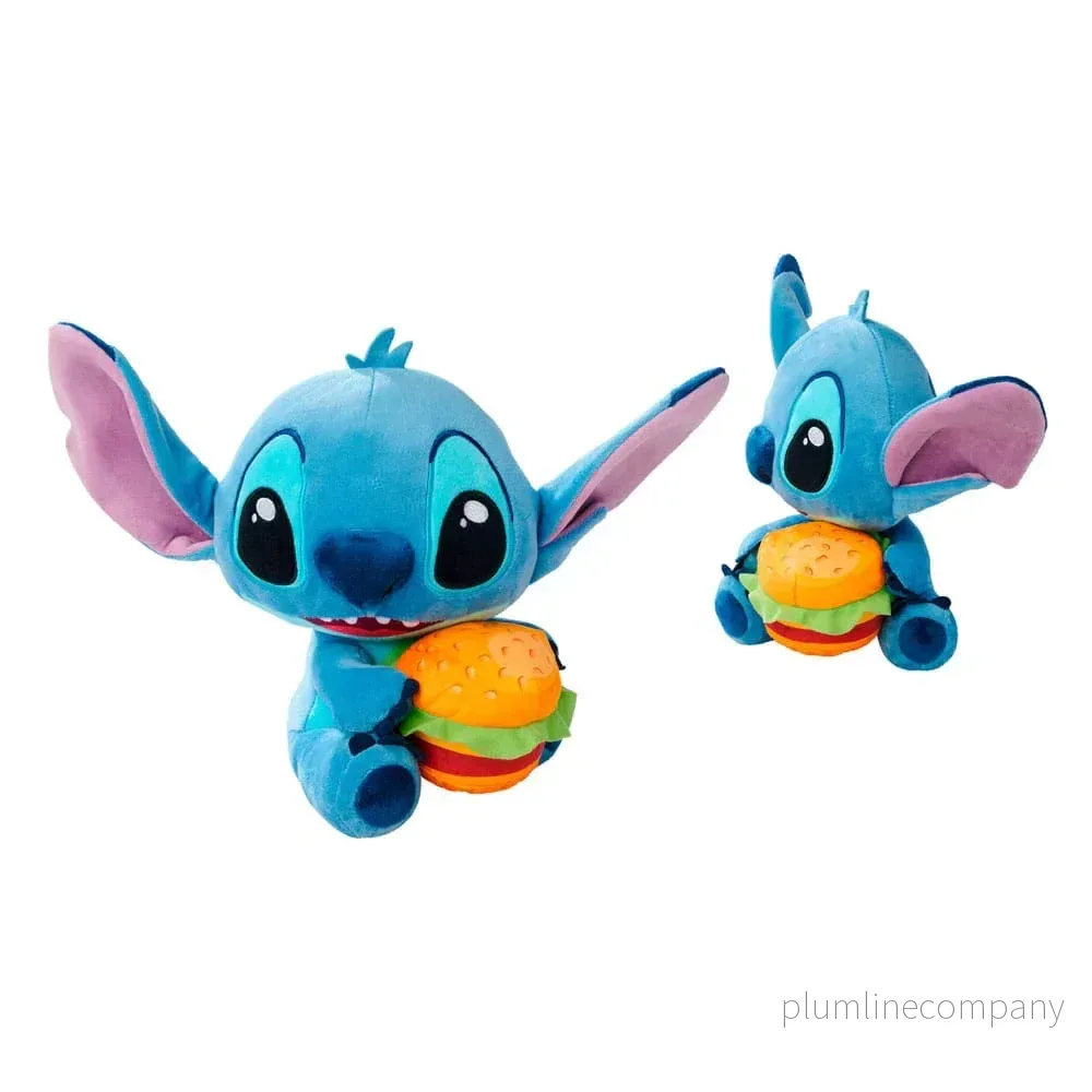 Lilo & Stitch Gosedjur Stitch med Burger 25 cm - Bild 3