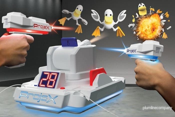 Laser X Projex Animerat Mål Arkadspel för 2 - Bild 3