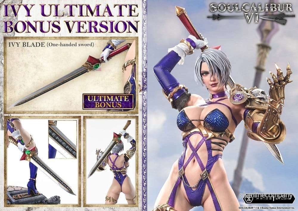 Soul Calibur VI Real Elite Masterline Series Statue 1/4 Ivy Ultimate Bonus Version 65 cm - Bild 3