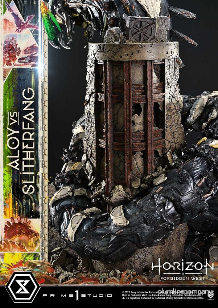 Horizon Forbidden West Ultimate Diorama Masterline Series Statue Aloy vs. The Slitherfang Bonus Version 82 cm - Bild 3