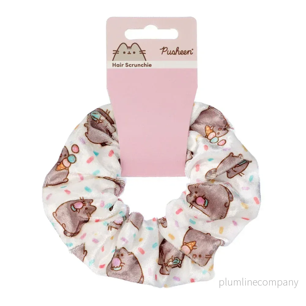 Pusheen Hårscrunchie Vit Glass - Bild 3