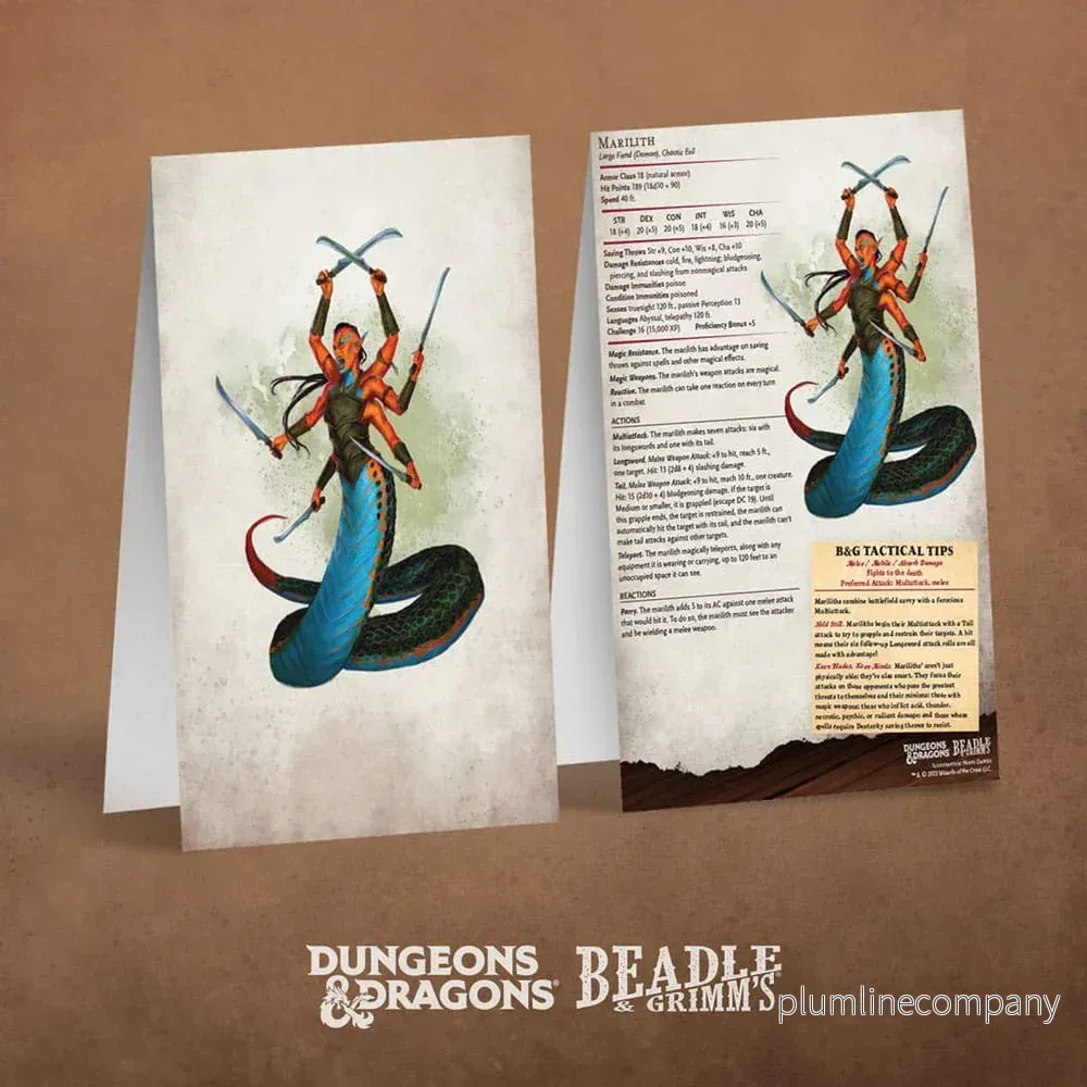 Dungeons & Dragons RPG Encounter Cards Challenge Rating 7+: Pack 1 - Bild 3