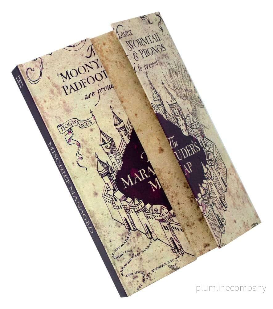 Harry Potter anteckningsbok A5 Marauder’s Map Harry Potter anteckningsbok A5 Marauder’s Map