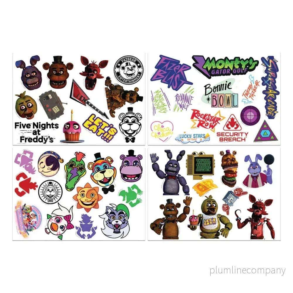 Five Nights at Freddy's Teknik Klistermärkespaket - Bild 2