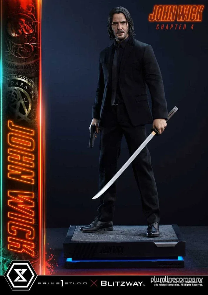 John Wick Chapter 4 Premium Masterline Series Staty 1/4 John Wick 54 cm