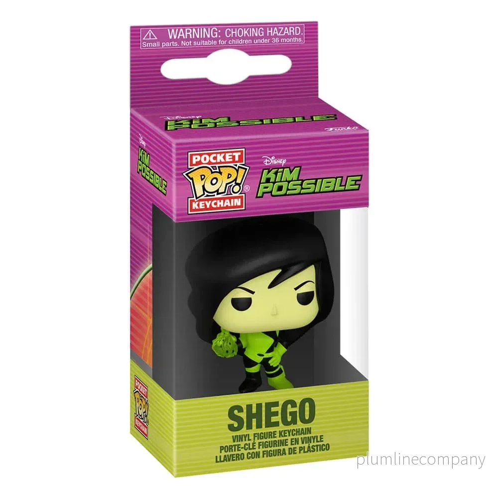 Kim Possible POP! Vinyl Nyckelringar 4 cm Shego Display (12) - Bild 3