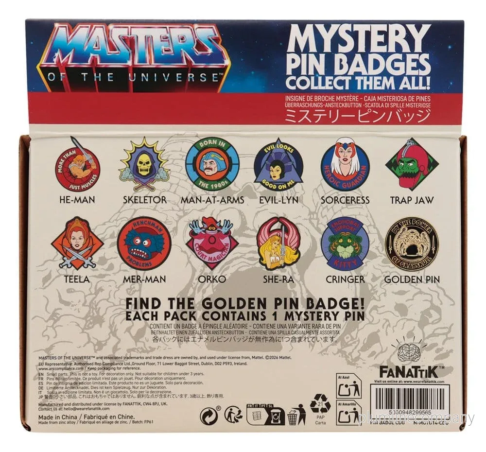 Masters of the Universe™ Mystiska Pinmärken i Blindbox, 12-pack - Bild 2