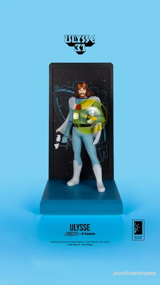 Ulysse 31 Neon Figur 1/9 i skala, cirka 20 cm hög Ulysse 31 Neon Figur 1/9 i skala, cirka 20 cm hög