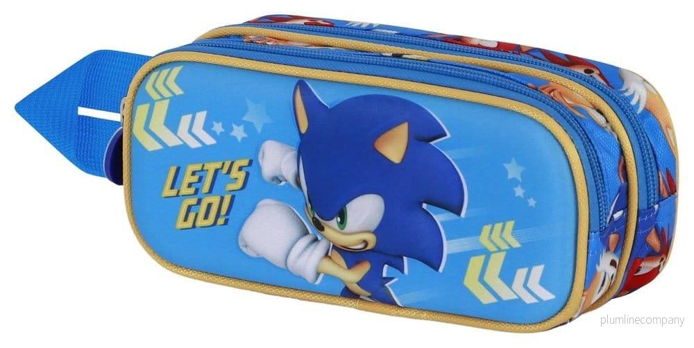 Sonic – The Hedgehog 3D Dubbel Pennfodral SEGA Go Blue Sonic – The Hedgehog 3D Dubbel Pennfodral SEGA Go Blue