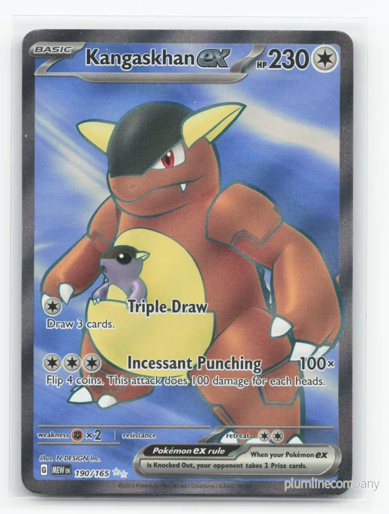 Kangaskhan ex 190/165 – 151