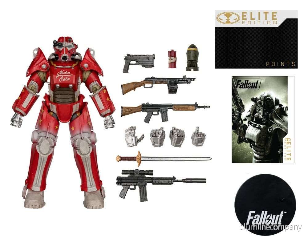 Fallout McFarlane Elite Edition Deluxe Action Figure T-45B Nuka Cola 20 cm - Bild 2