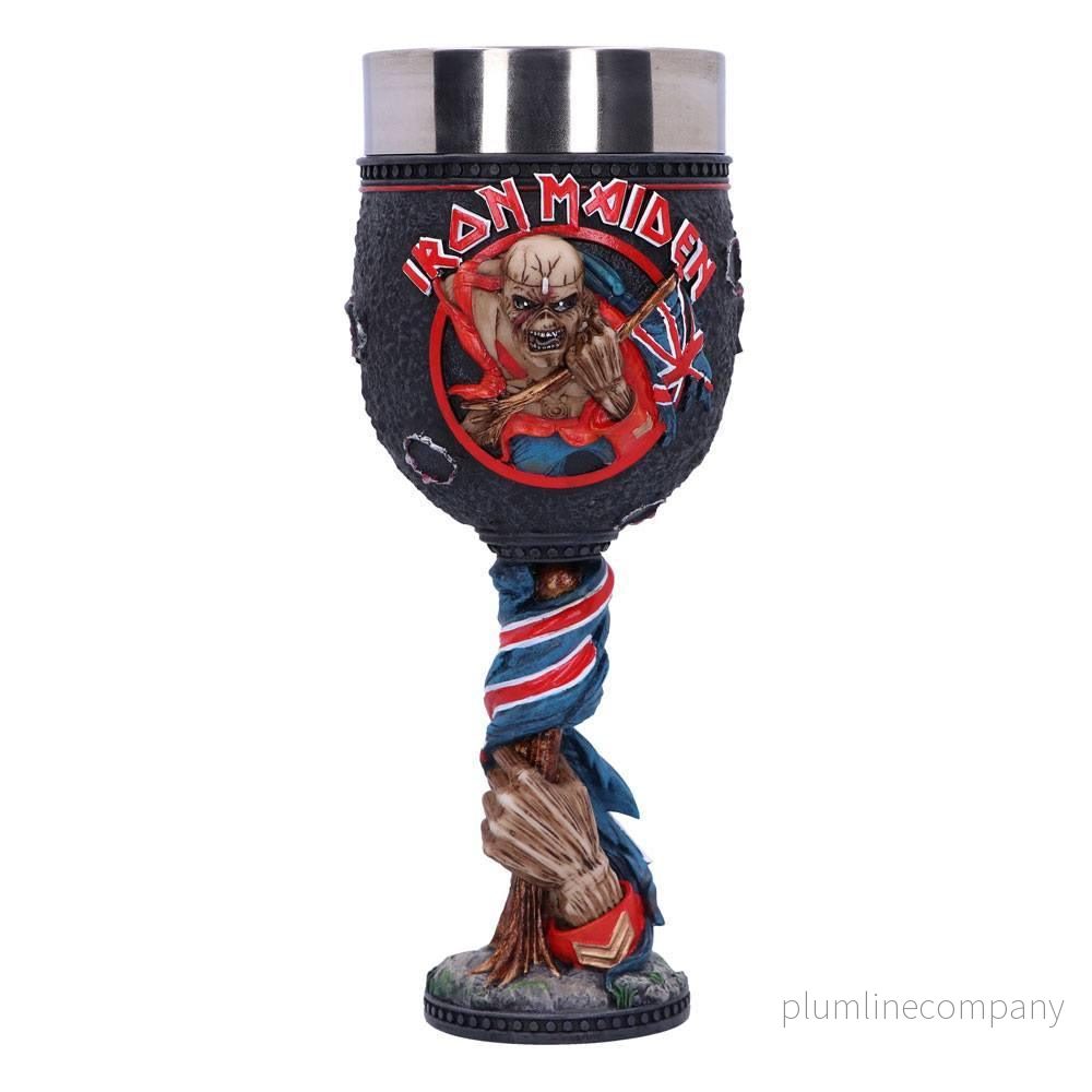 Iron Maiden Goblet The Trooper – Officiellt Handmålad Iron Maiden Goblet The Trooper – Officiellt Handmålad