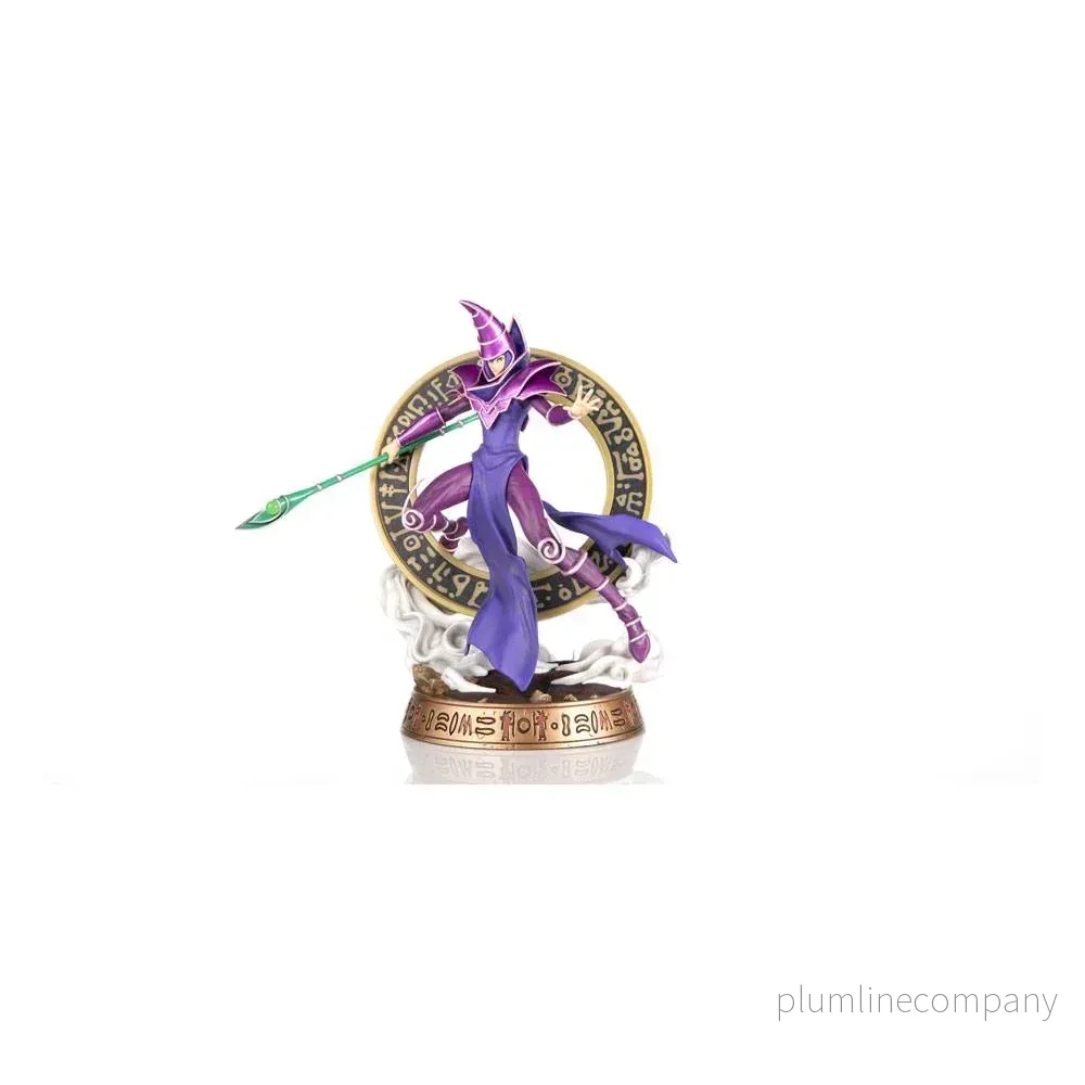 Yu-Gi-Oh! PVC Figur Dark Magician Purple Version 29 cm - Bild 2