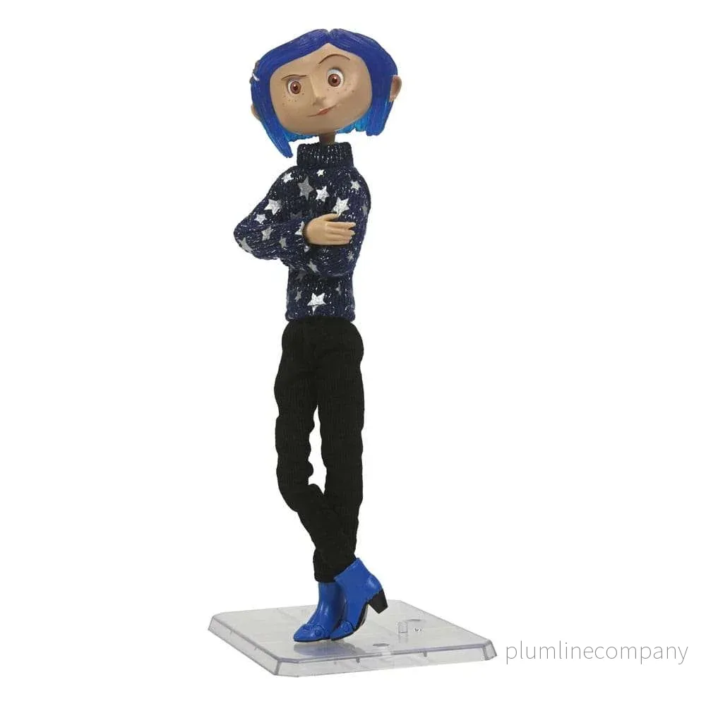 Coraline Action Figure – Coraline i stjärntröja Coraline Action Figure – Coraline i stjärntröja