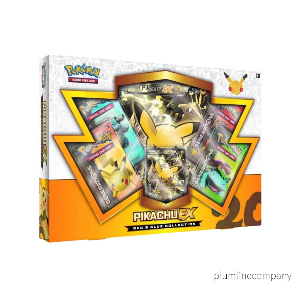 Pokémon XY Red & Blue: Generations Pikachu Collection Box