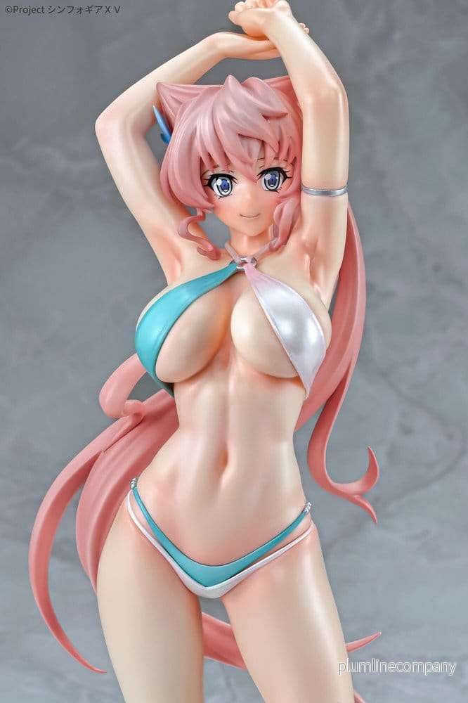 Senki Zesshou Symphogear XV PVC-figur 1/7 Maria Cadenzavna Eve Bikini Style Gloss Ver. 27 cm - Bild 2