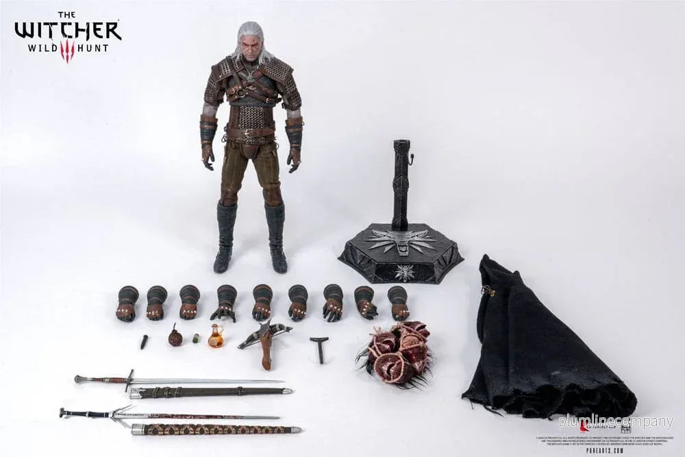 The Witcher 3: Wild Hunt Action Figur 1/6 Geralt of Rivia 30 cm - Bild 3