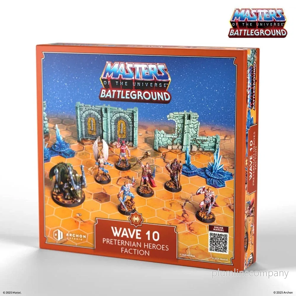 Masters of the Universe: Battleground Miniatyrspel Våg 10: Fraktionen Preternianiska Hjältar *Engelsk Version* Masters of the Universe: Battleground Miniatyrspel Våg 10: Fraktionen Preternianiska Hjältar *Engelsk Version*
