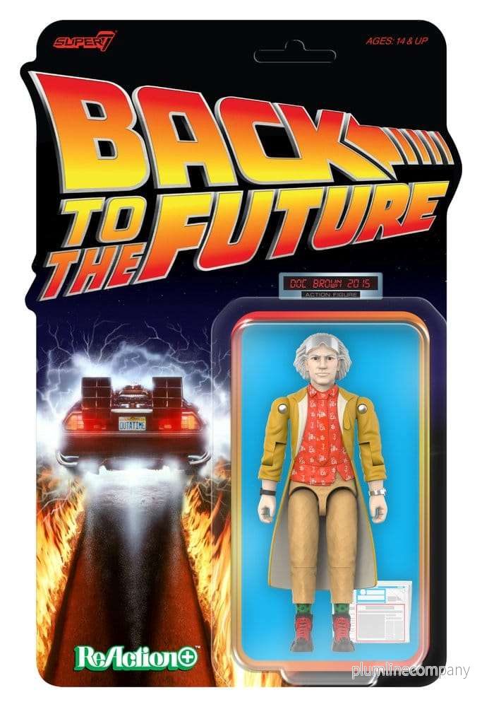 Back to the Future ReAction+ Actionfigur Wave 02 Dr. Emmett Brown (2015) Back to the Future ReAction+ Actionfigur Wave 02 Dr. Emmett Brown (2015)