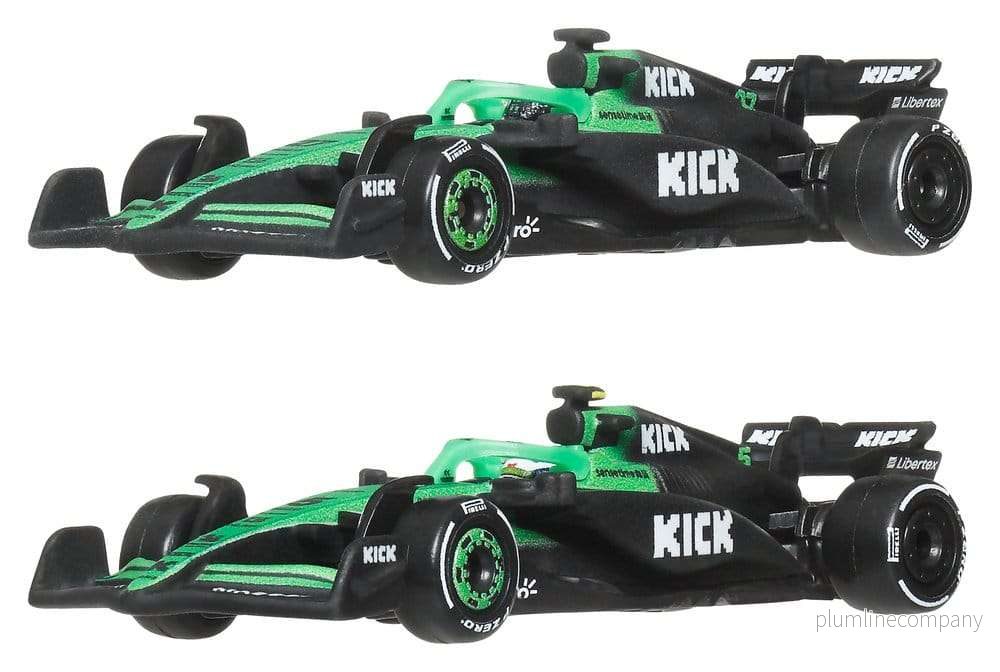 Formula 1 Hot Wheels Premium Die-Cast Vehicles 2-Pack 1/64 KICK Sauber Team Formula 1 Hot Wheels Premium Die-Cast Vehicles 2-Pack 1/64 KICK Sauber Team