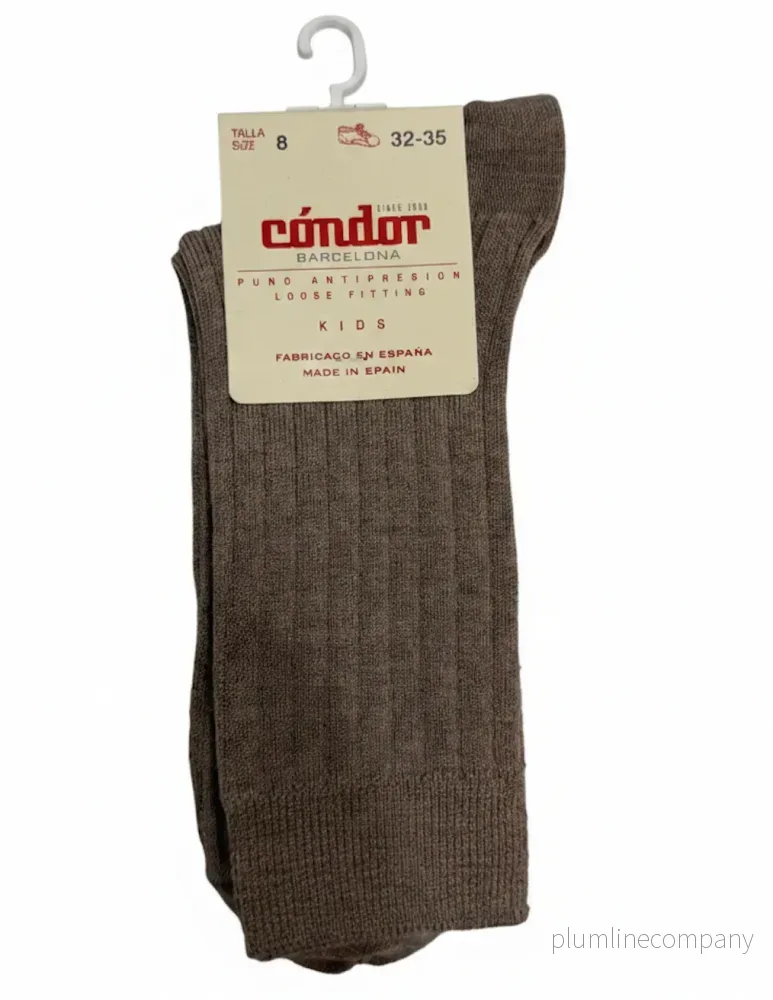 CONDOR – ULL RIB SHORT SOCK: STL 32-35 (8år) COLOUR #910