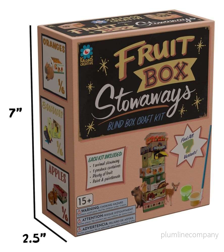 Fruit Box Stowaways DIY Craft Kit Blind Box Display (6) - Bild 2