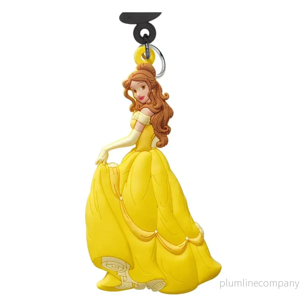 Disney Princess Soft Touch PVC Bag Clip Belle