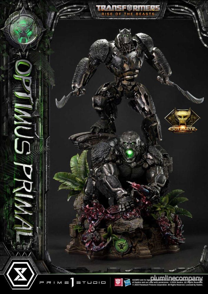 Transformers: Rise of the Beasts Museum Masterline Statue Optimus Primal Ultimate Version 72 cm