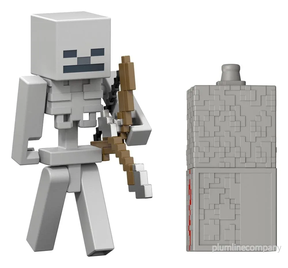 Minecraft Actionfigur Skelett 8 cm - Bild 2