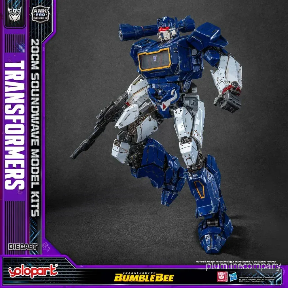 Transformers: Bumblebee AMK Pro Series Plastmodellkit Soundwave (Översätt Version) 20 cm - Bild 2