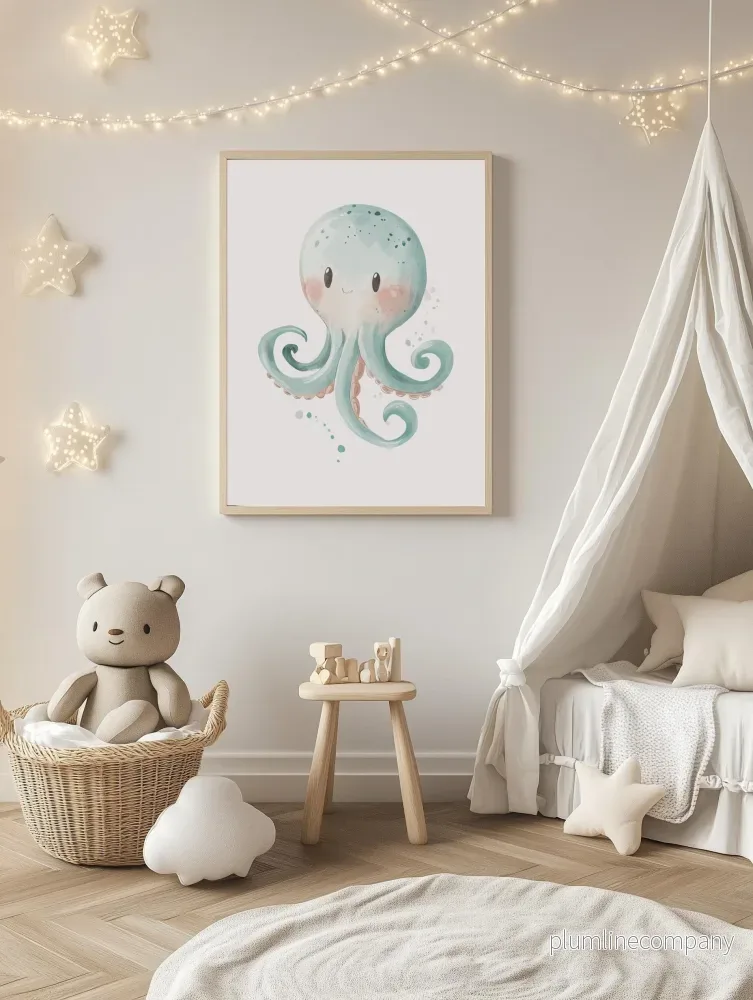 Ocean Octopus Poster - Bild 2
