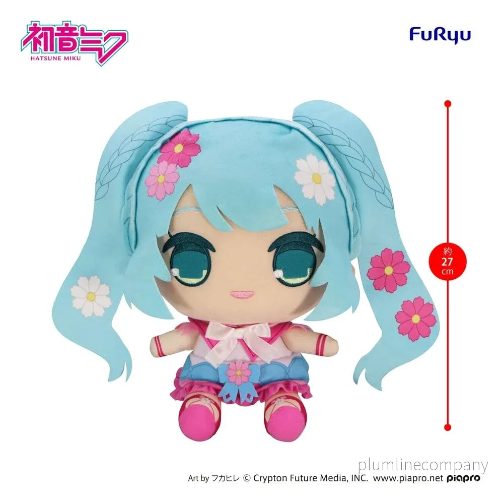 Hatsune Miku Kyurumaru Stort Gosedjur Cosmos 27 cm - Bild 3