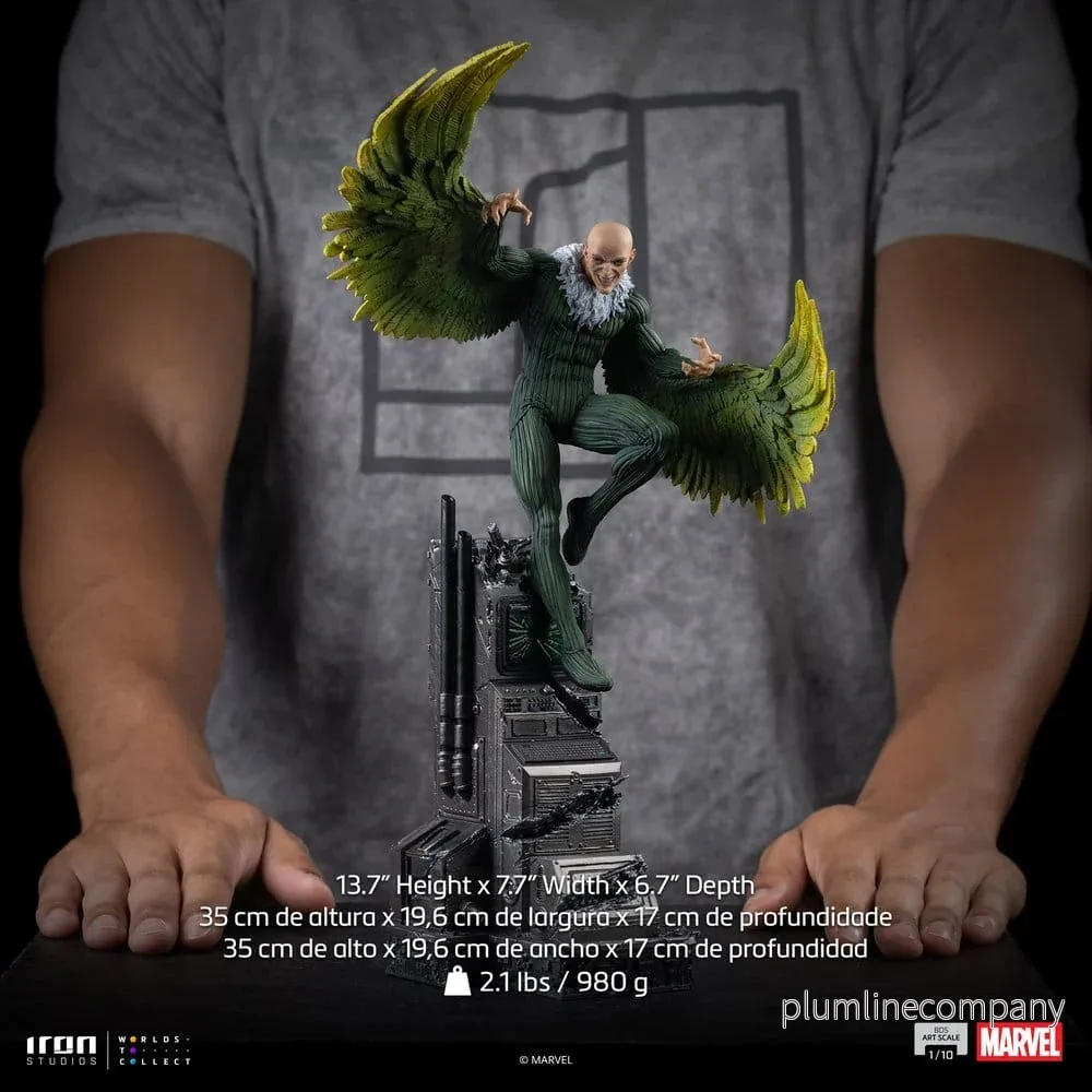 Marvel Comics BDS Art Scale Figur 1/10 Vulture (Spider-Man mot skurkar diorama) 35 cm - Bild 3