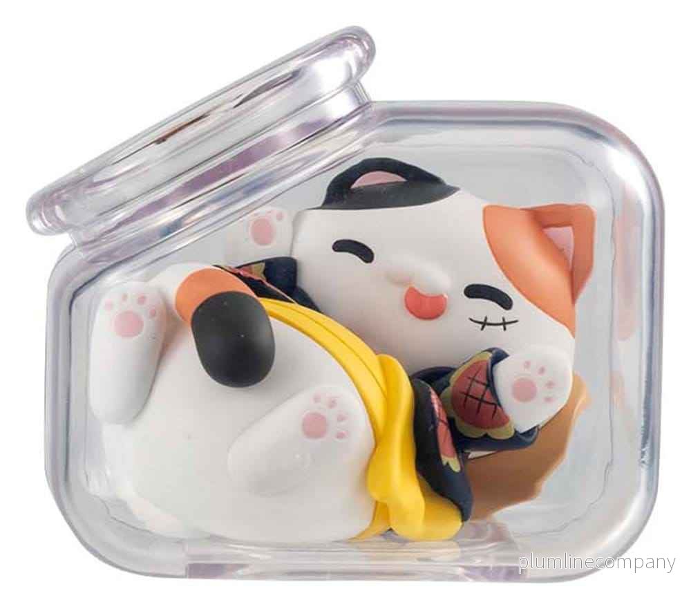 One Piece Mega Cat Project Mini Figurer God Natt NyanPieceNyan! Ver. Luffy med Rivaler 6 cm Blind Box Sortiment (8) - Bild 3